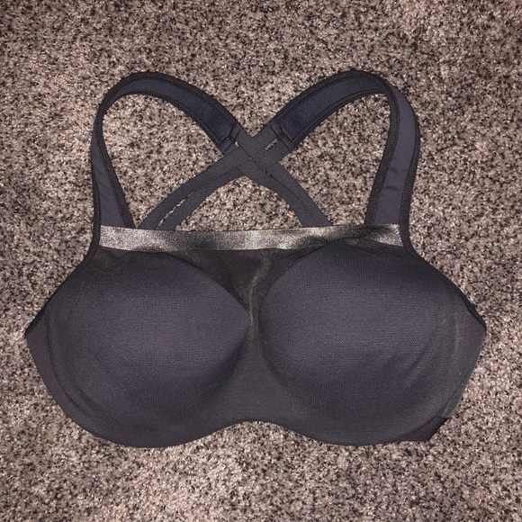 Victoria's Secret Other - Victoria’s Secret Sport VSX Grey Mesh Sports Bra